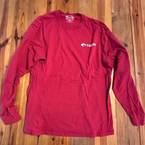 Red xl Costa long sleeve shirt